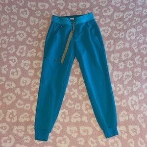 Figs Kids Teal Jogger Pants